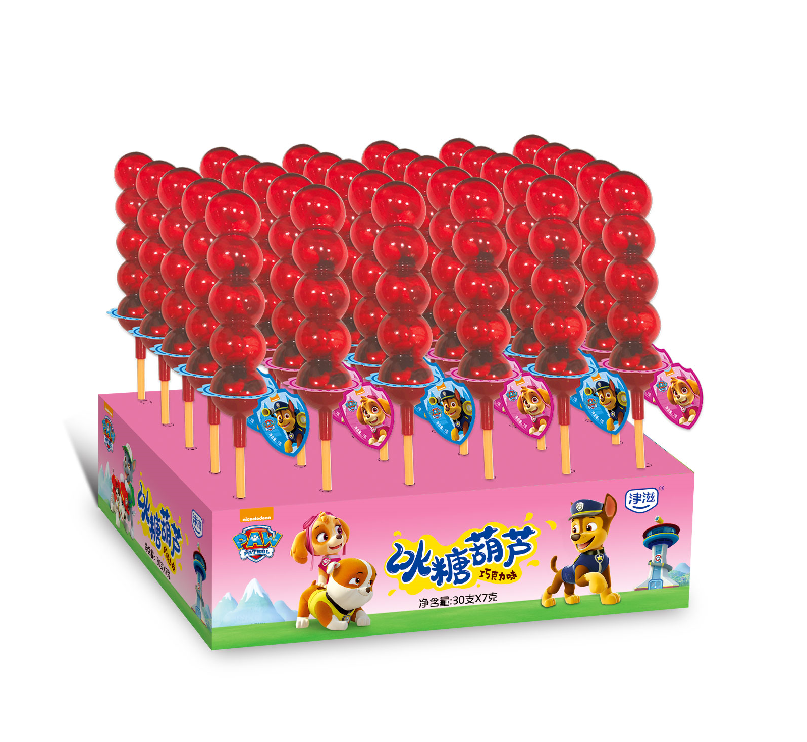 冰糖葫蘆巧克力豆